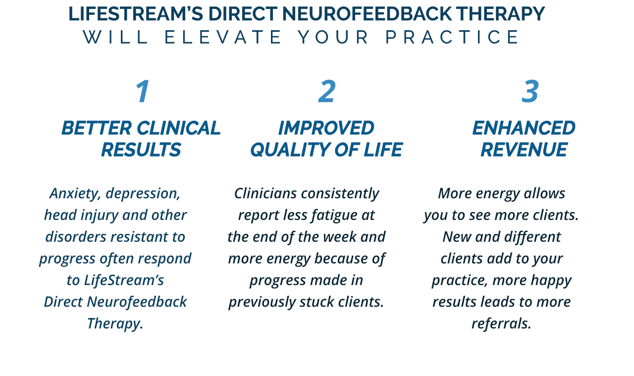 neurofeedback therapy neurostimulation LifeStream Direct Neurofeedback